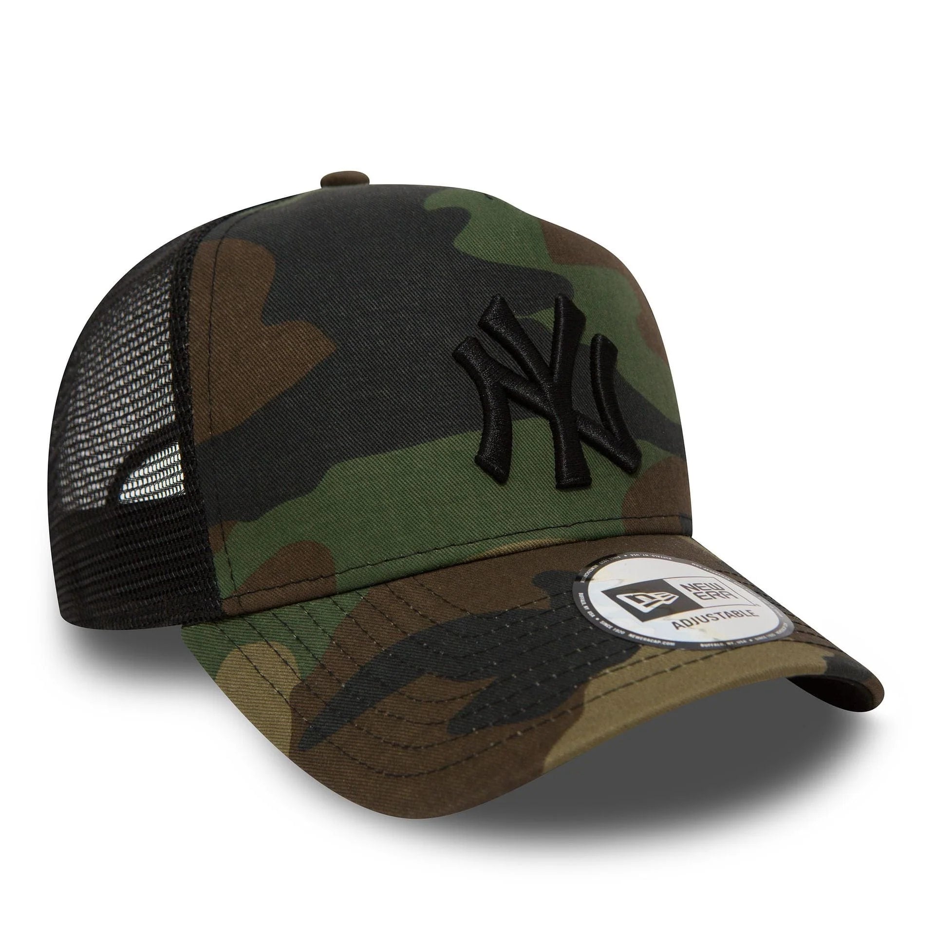9FORTY NEW YORK YANKEES CAMO A-FRAME TRUCKER