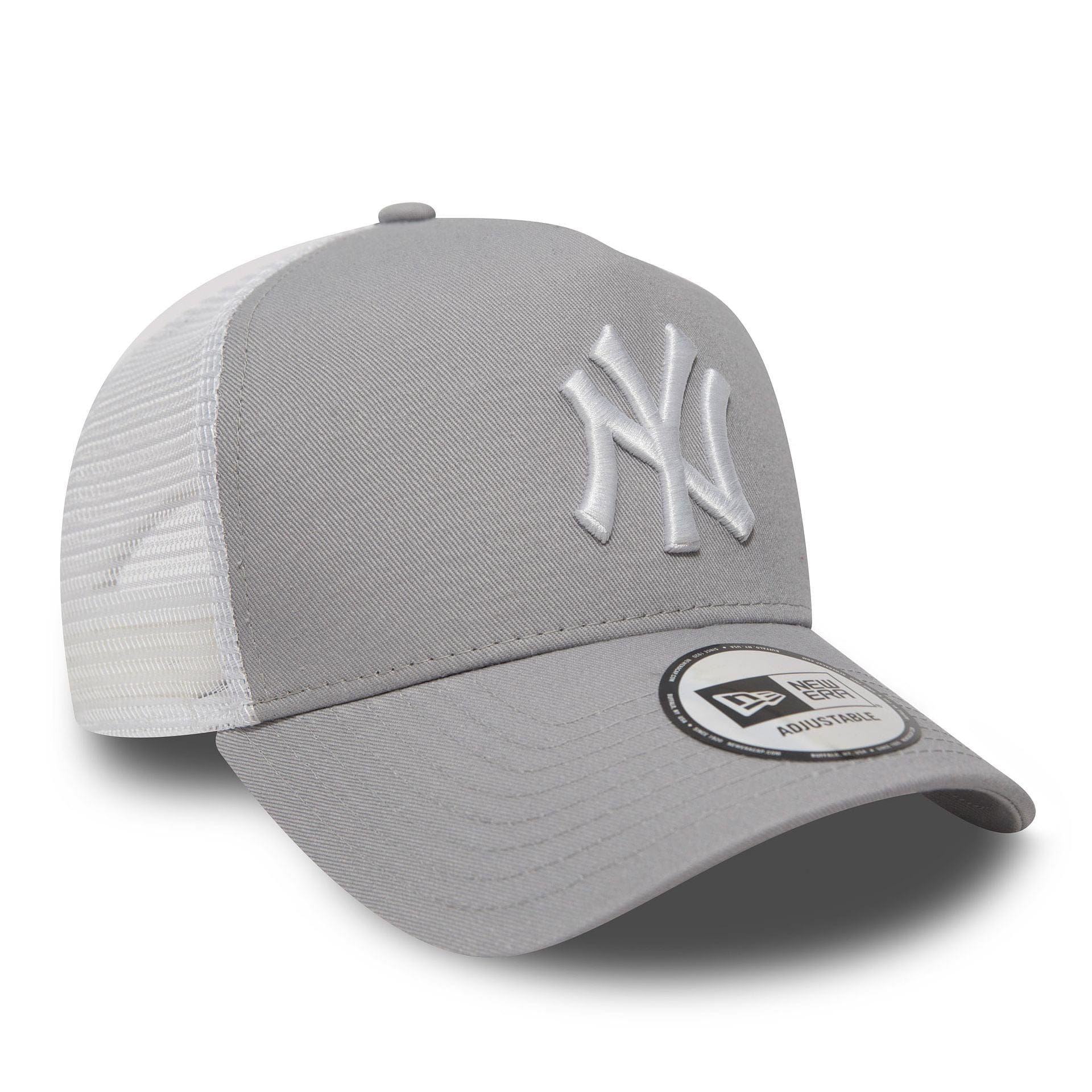 9FORTY NEW YORK YANKEES GRIGIO CHIARO A-FRAME TRUCKER