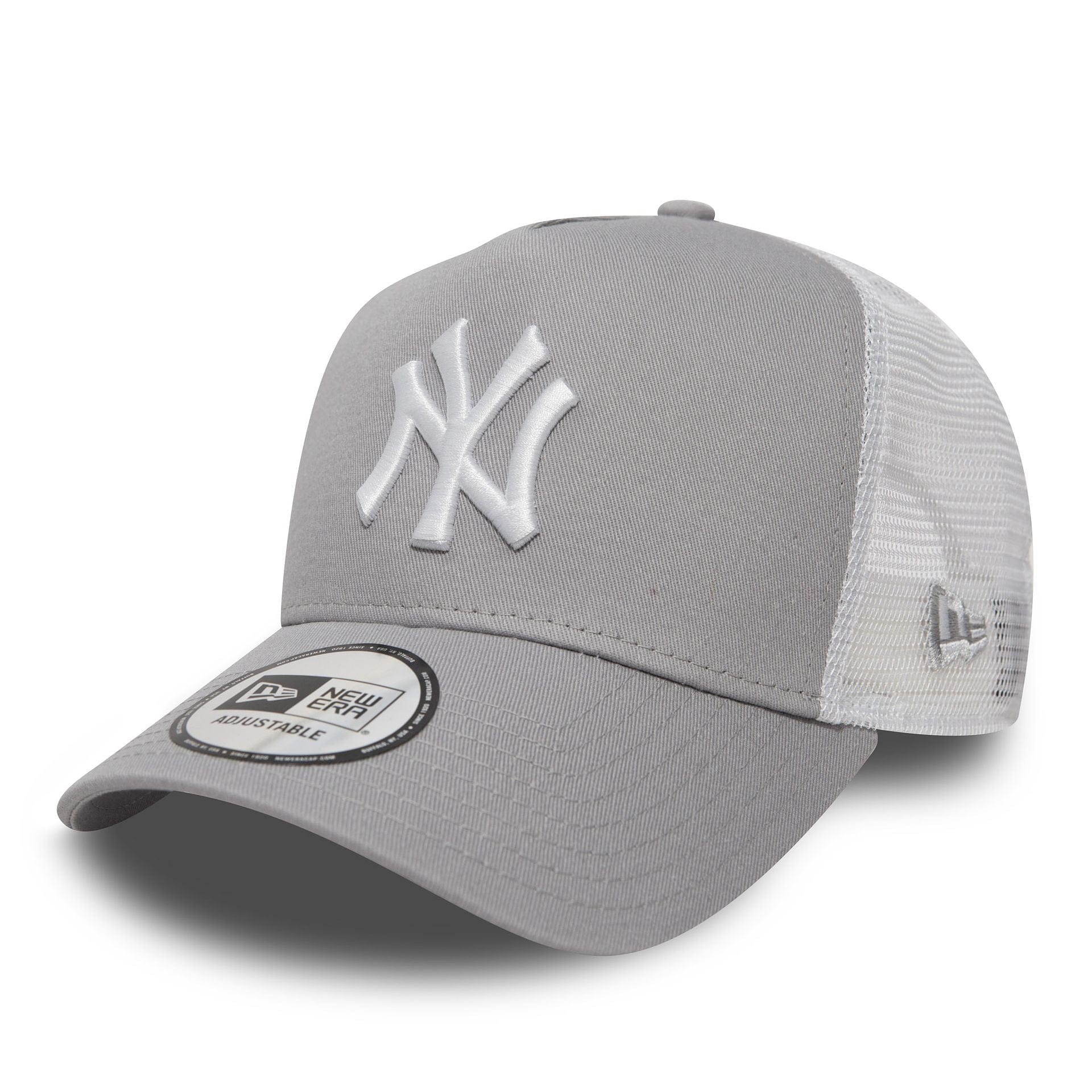 9FORTY NEW YORK YANKEES GRIGIO CHIARO A-FRAME TRUCKER