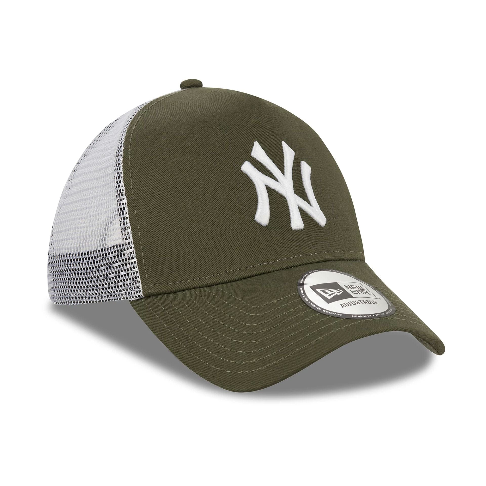 9FORTY NEW YORK YANKEES KAKI A-FRAME TRUCKER