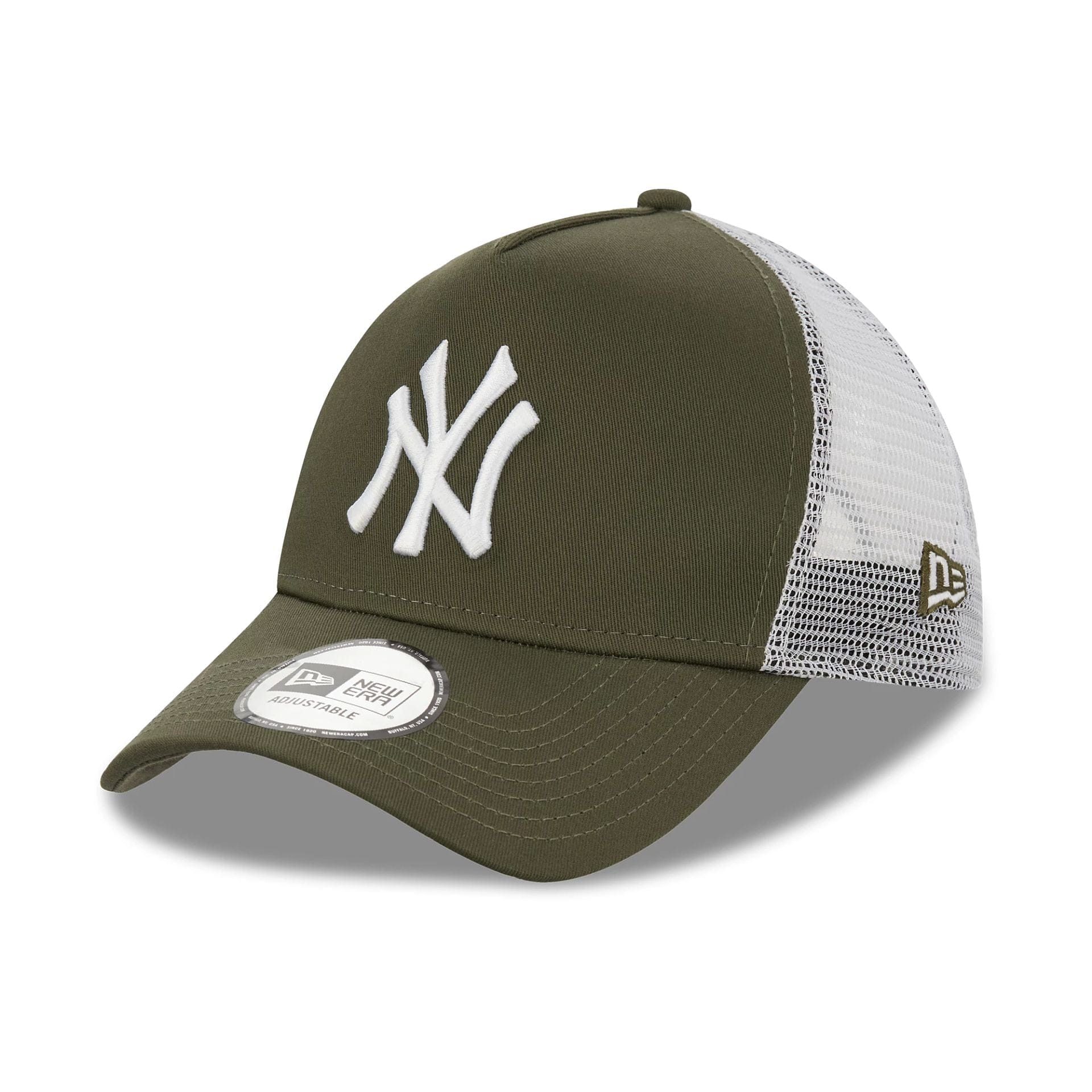 9FORTY NEW YORK YANKEES KAKI A-FRAME TRUCKER