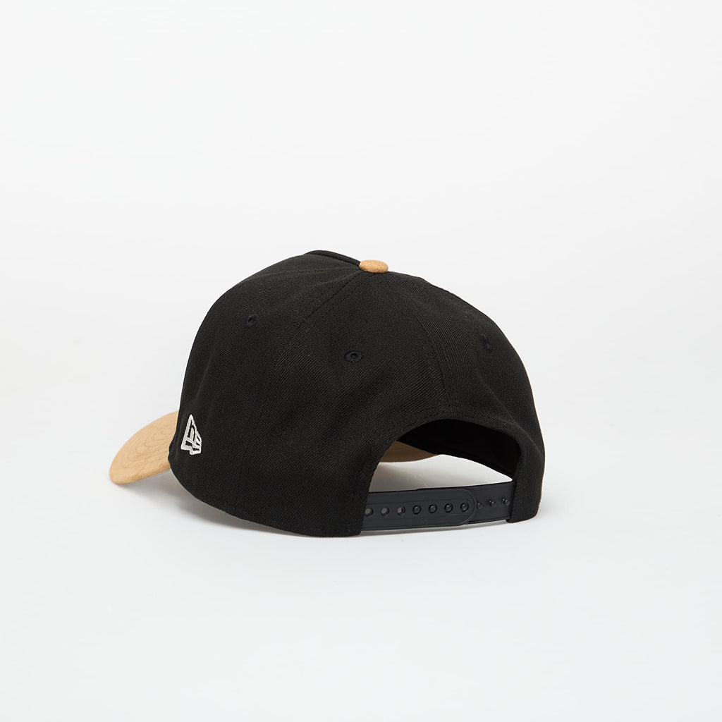 NEW ERA Cappello con visiera E-Frame New York Yankees 9Forty nero e cuoio