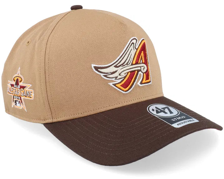Los Angeles Angels Coops All Star Game Sure Shot Mvp Dt Camel/Brown Adjustable