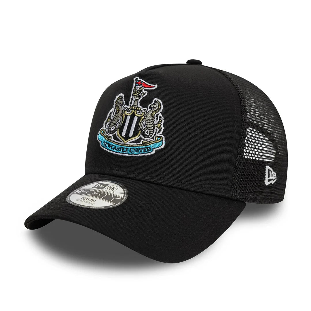 9FORTY Kids E-Frame Trucker Newcastle United FC Core Black Adjustable Cap