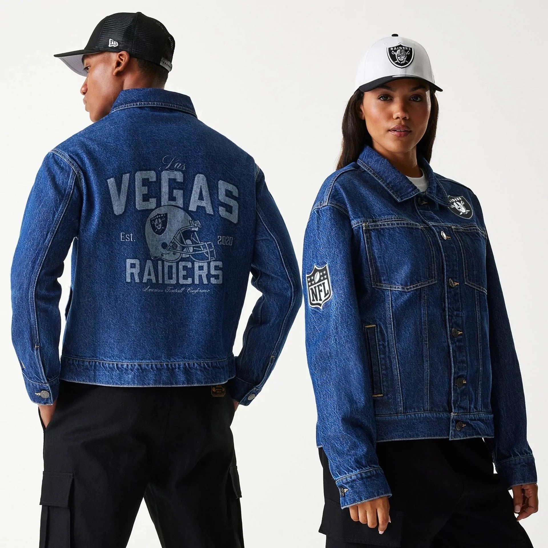 Giacca Las Vegas Raiders NFL Denim