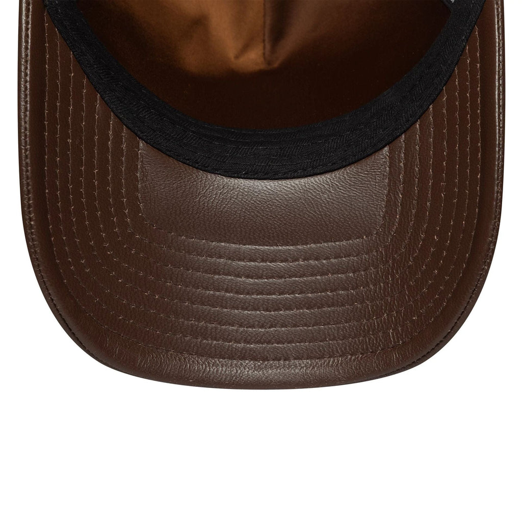 9FORTY E-FRAME NEW YORK YANKEES IN PELLE Marrone Scuro