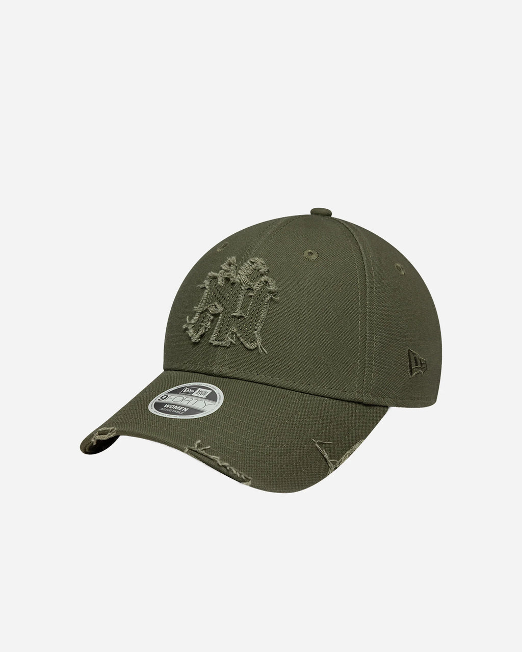 NEW ERA 9FORTY NEW YORK YANKEES DISTRESSED 60758944 – VERDE CAPPELLINO DONNA