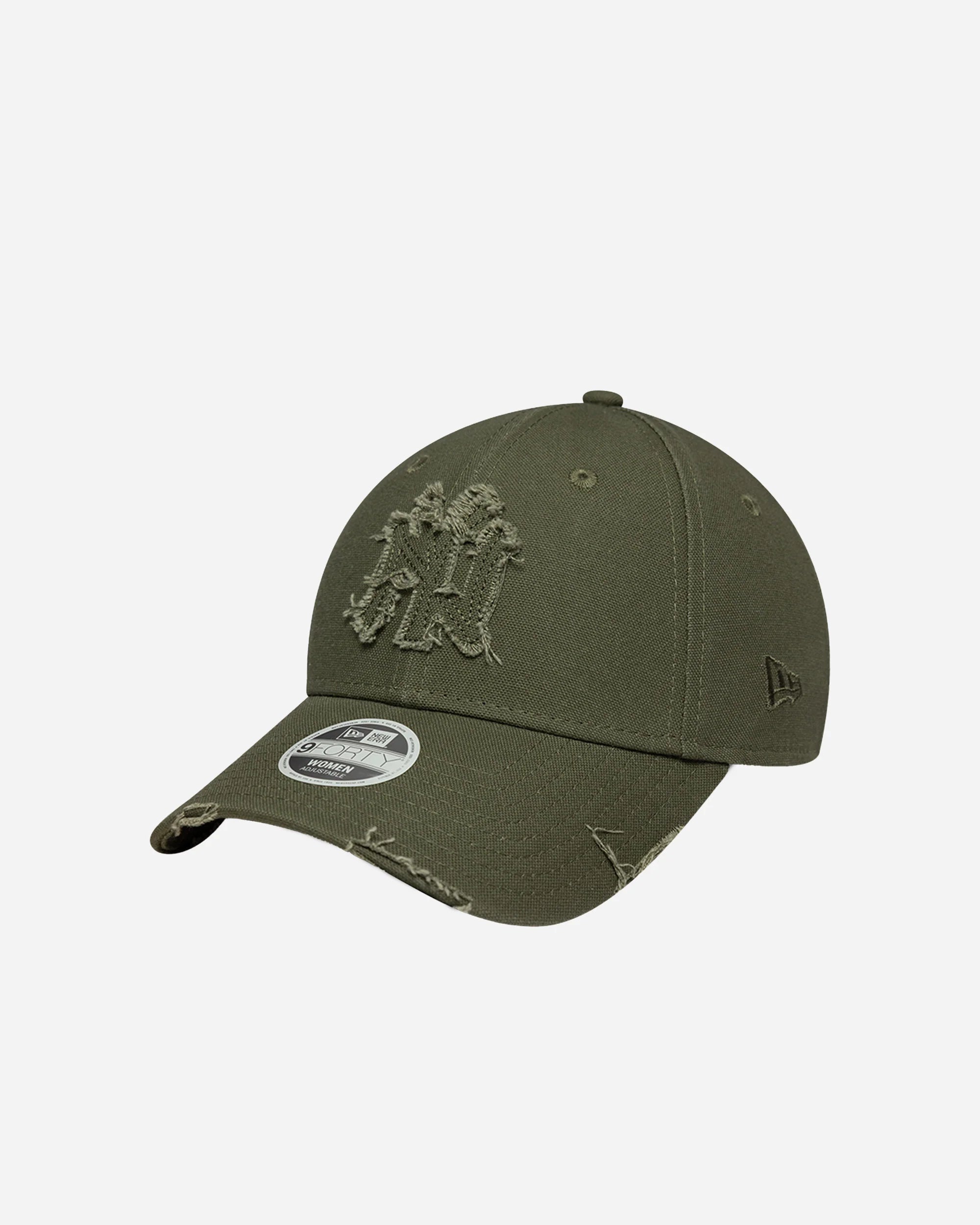 NEW ERA 9FORTY NEW YORK YANKEES DISTRESSED 60758944 – VERDE CAPPELLINO DONNA