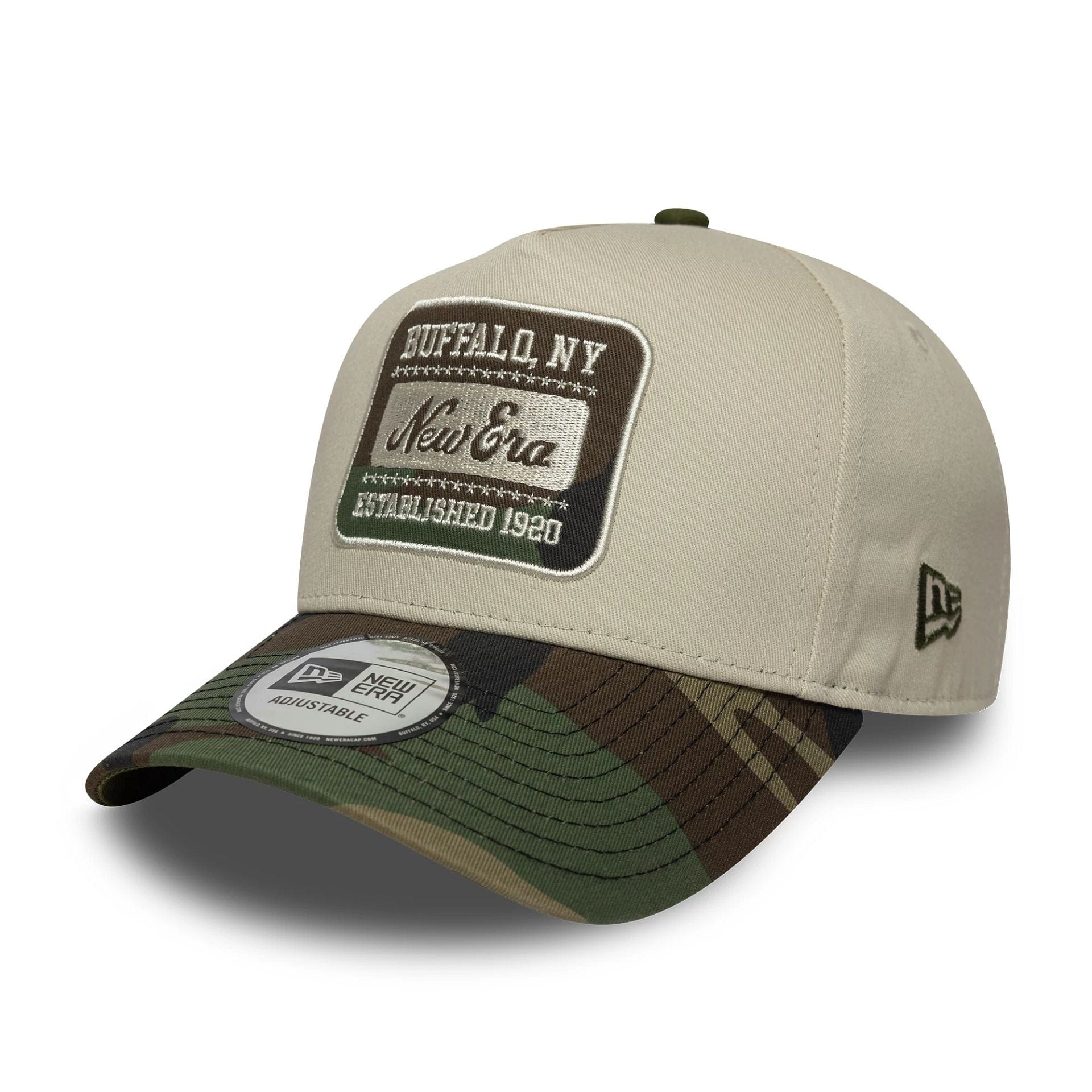 9FORTY E-Frame New Era Camo Patch Crema