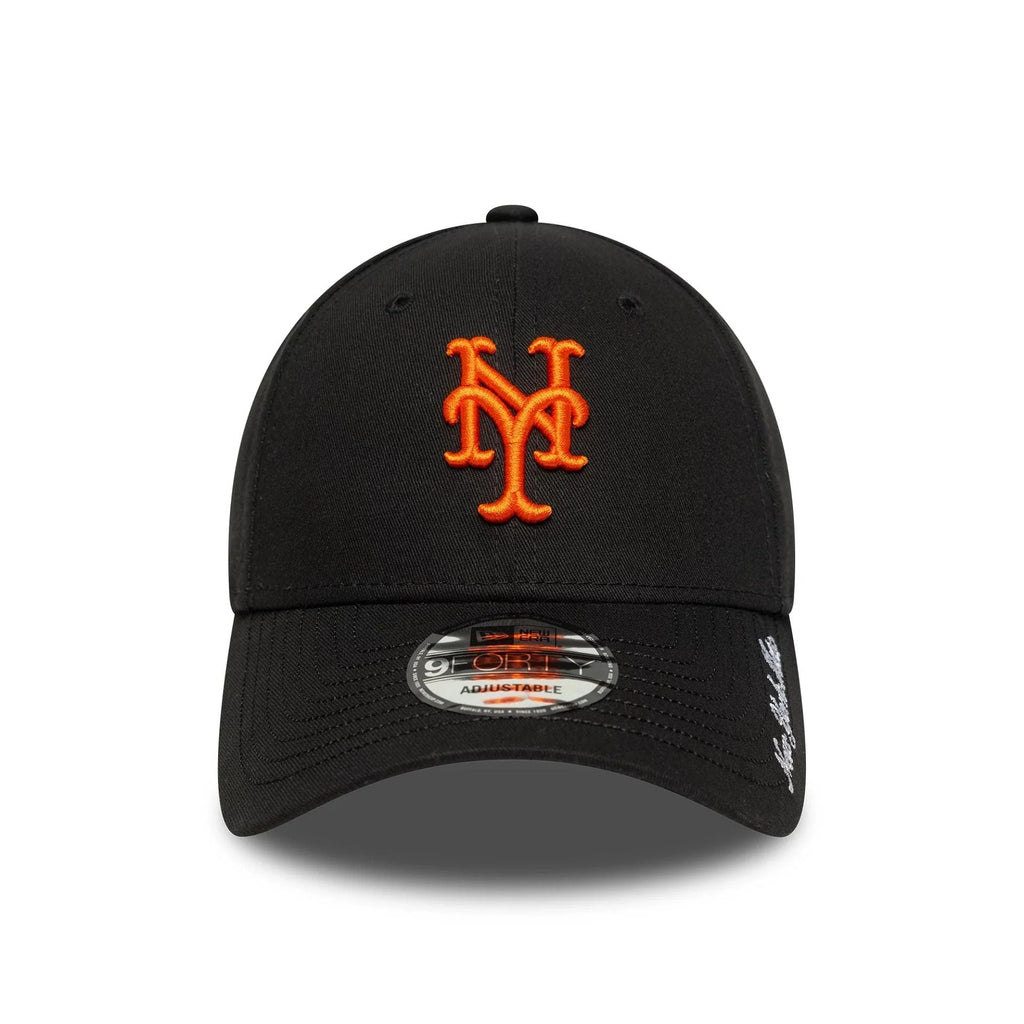 9FORTY VISOR SCRIPT NEW YORK METS MLB Nero