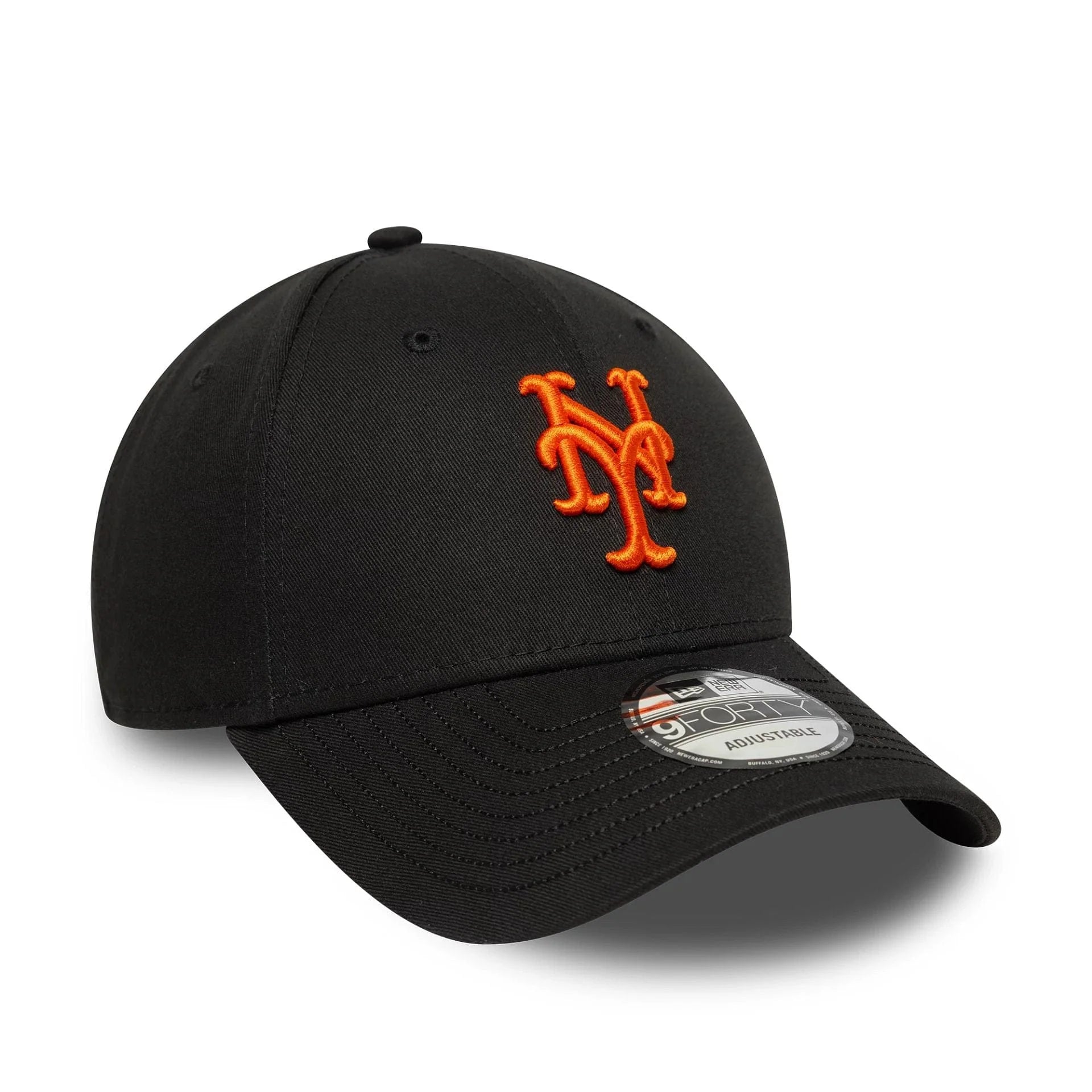 9FORTY VISOR SCRIPT NEW YORK METS MLB Nero