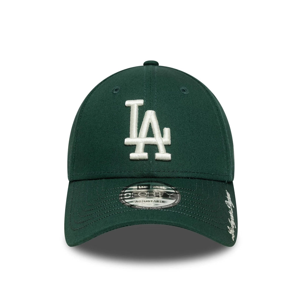 9FORTY VISOR SCRIPT LA DODGERS MLB Verde Scuro