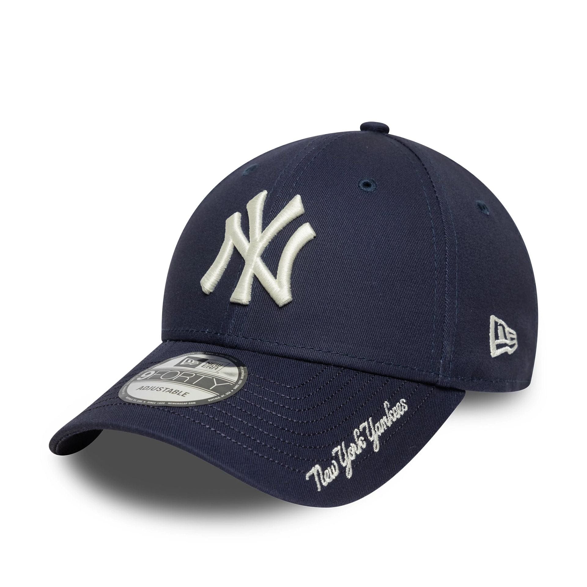9FORTY VISOR SCRIPT NEW YORK YANKEES MLB Blu Navy