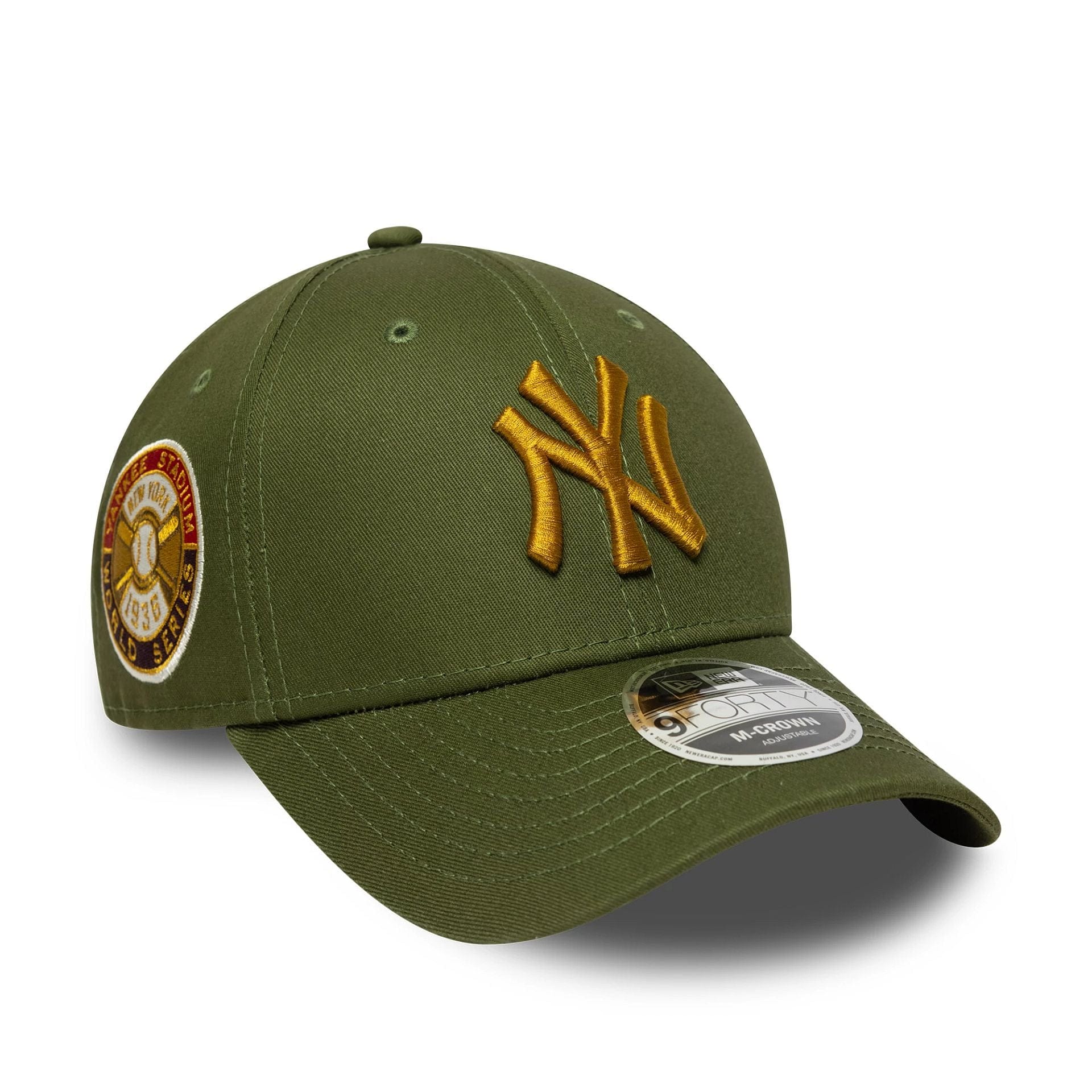 9FORTY M-Crown New York Yankees MLB World Series Patch Verde Scuro