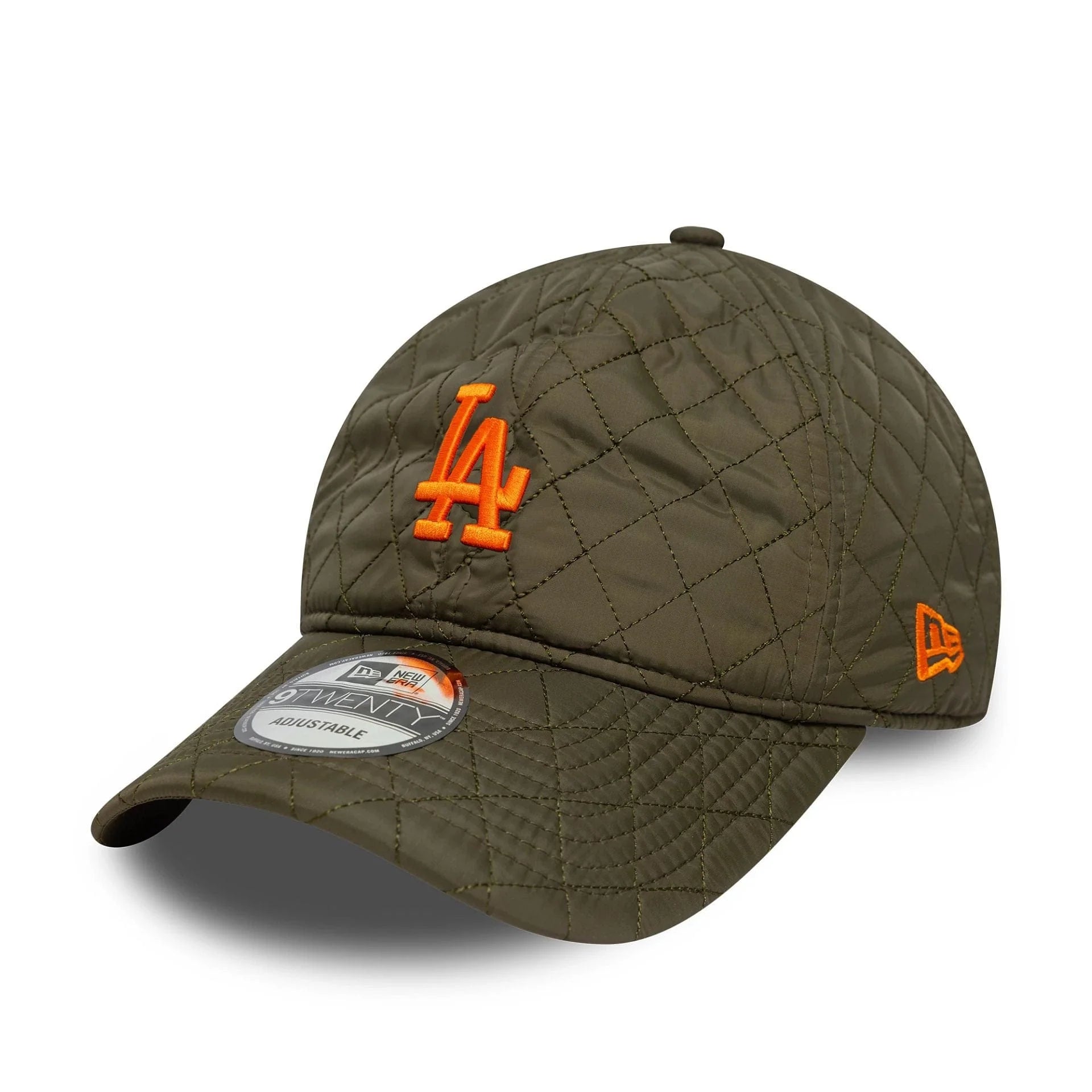 9TWENTY LA Dodgers MLB Quilted Verde Scuro Trapuntato