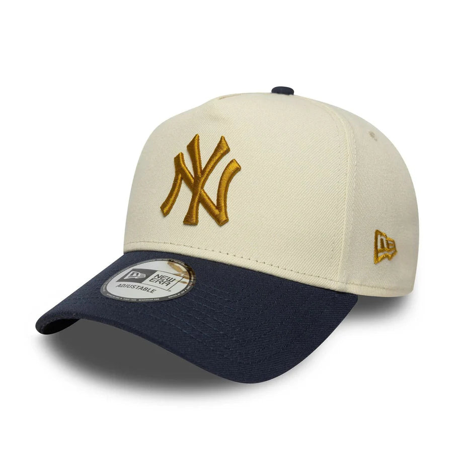 9FORTY E-Frame New York Yankees MLB World Series Patch Crema