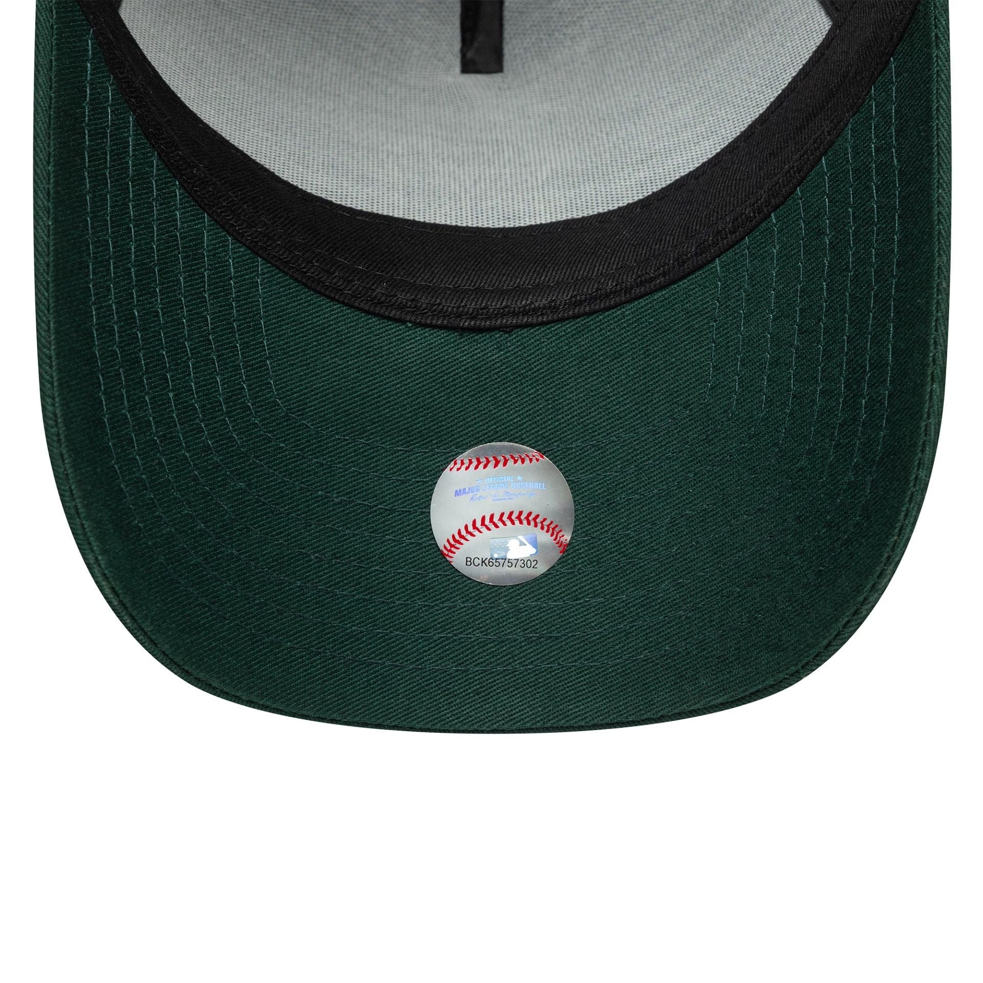 New York Yankees MLB Team Outline Dark Green 9FORTY E-Frame Adjustable Cap