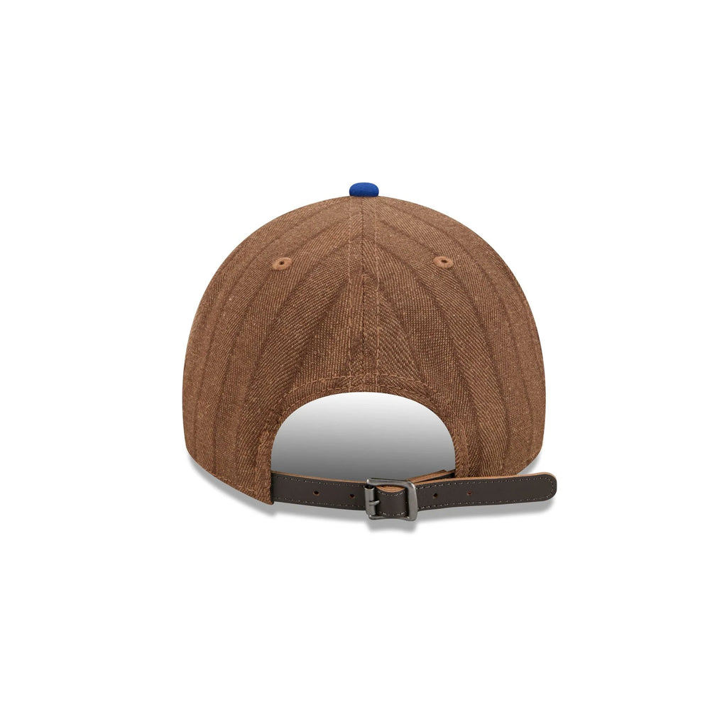 Chicago Cubs Three Looms Wool Pinstripe 9TWENTY A-Frame Adjustable Hat
