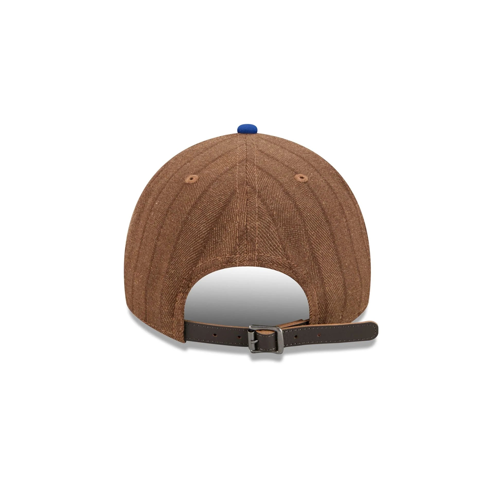 Chicago Cubs Three Looms Wool Pinstripe 9TWENTY A-Frame Adjustable Hat