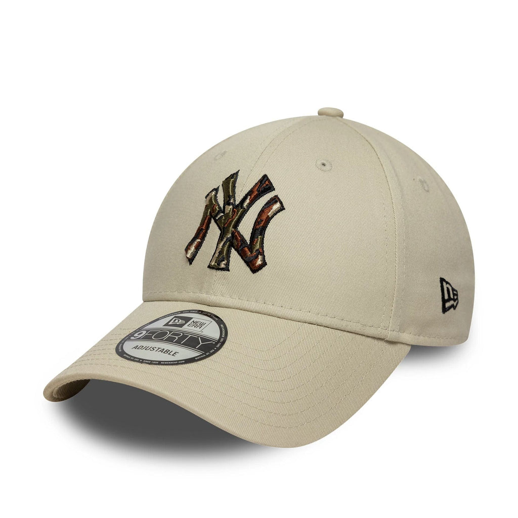 9FORTY New York Yankees MLB Outline Camo Crema