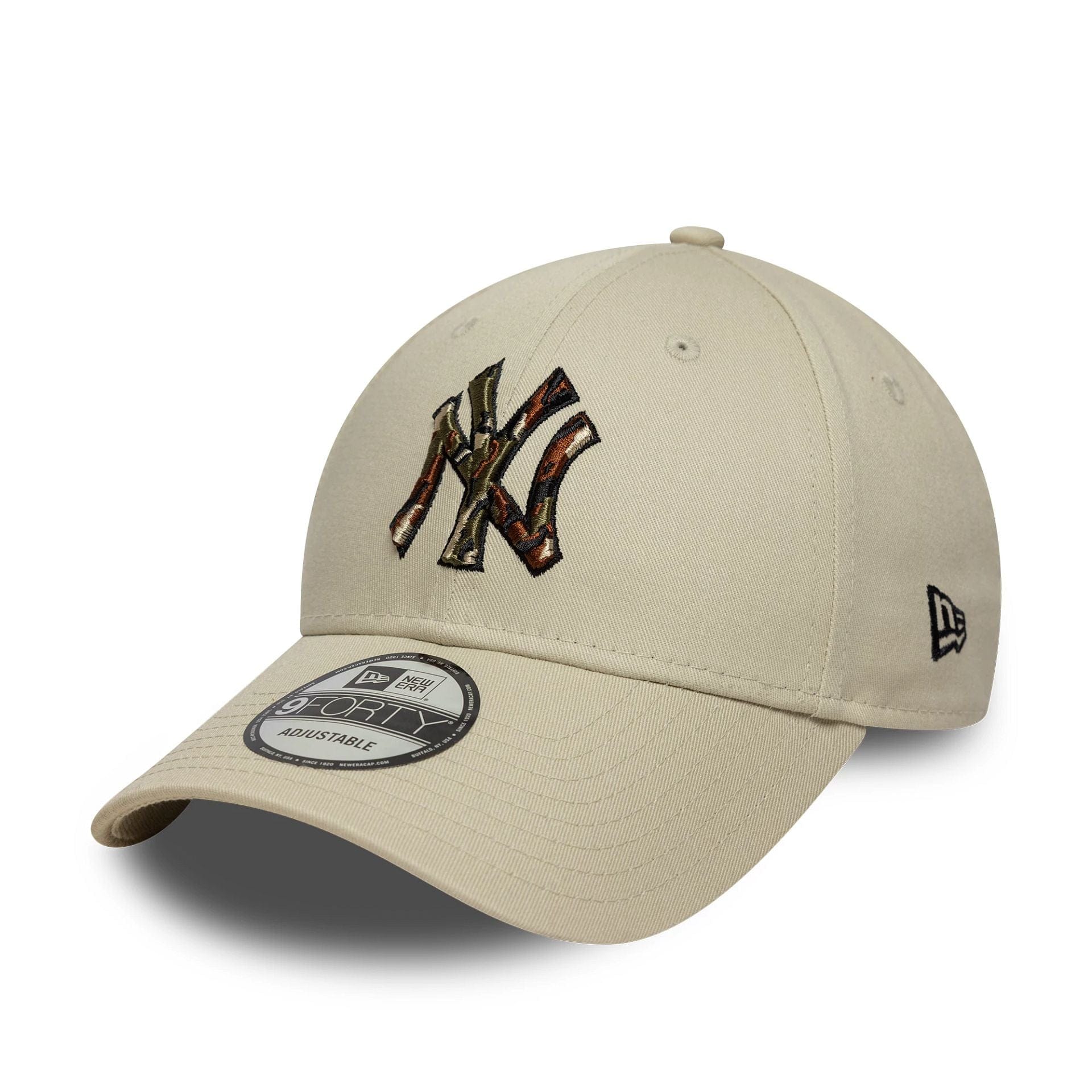 9FORTY New York Yankees MLB Outline Camo Crema