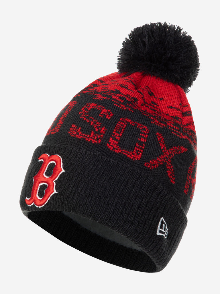 Beanie Boston Red Sox 80536113 Blu scuro lana