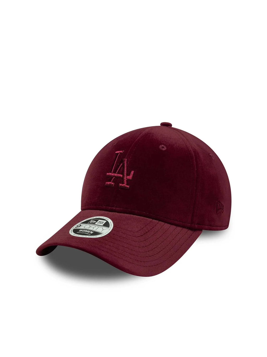 9FORTY FEMALE VELOUR LA DODGER BORDEAUX VELLUTO