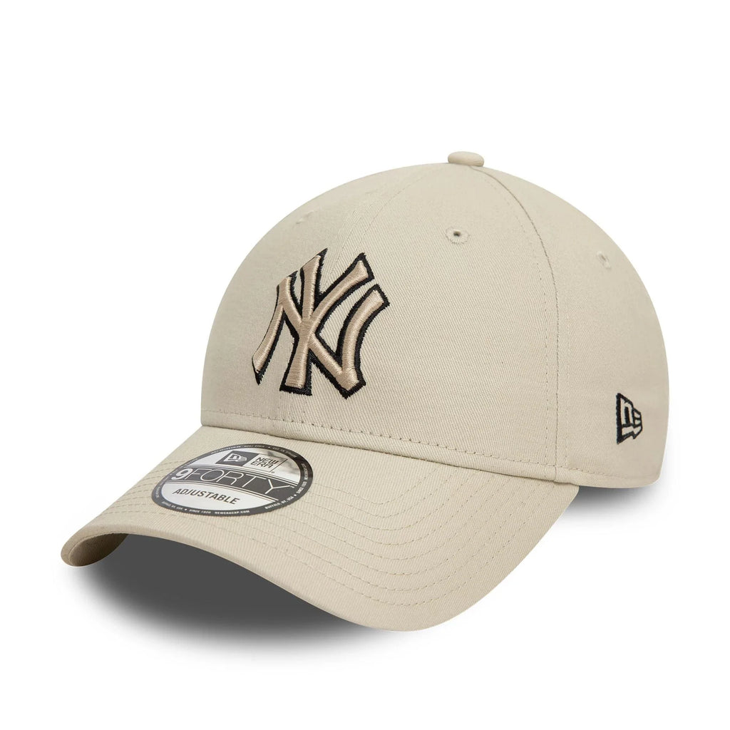 9FORTY NEW YORK YANKEES Pop Outline Cream