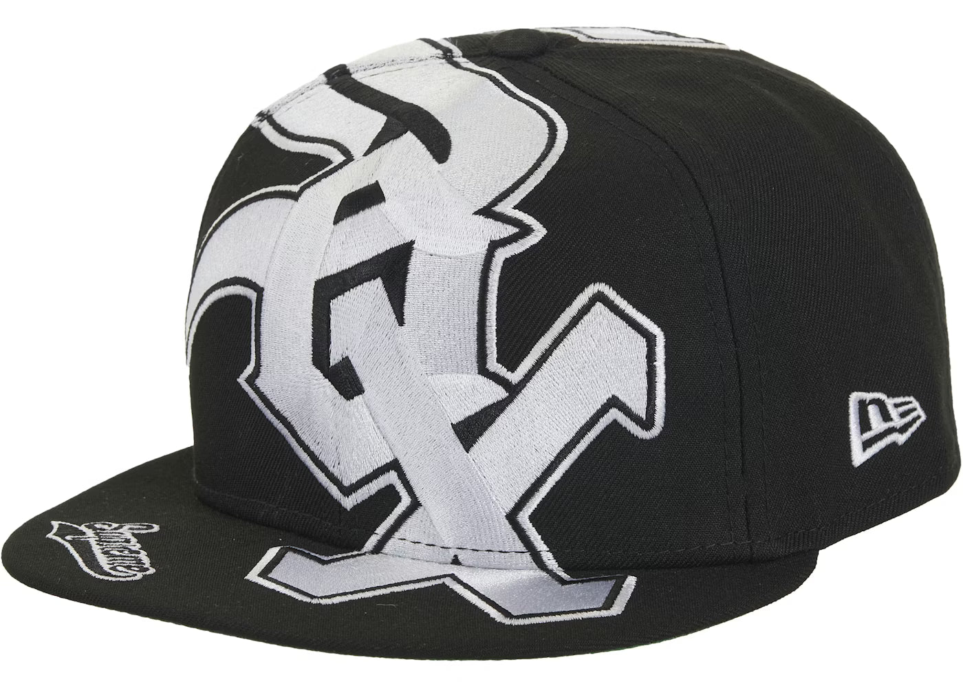 Snapback New Era regolabile Supreme Chicago White Sox nero