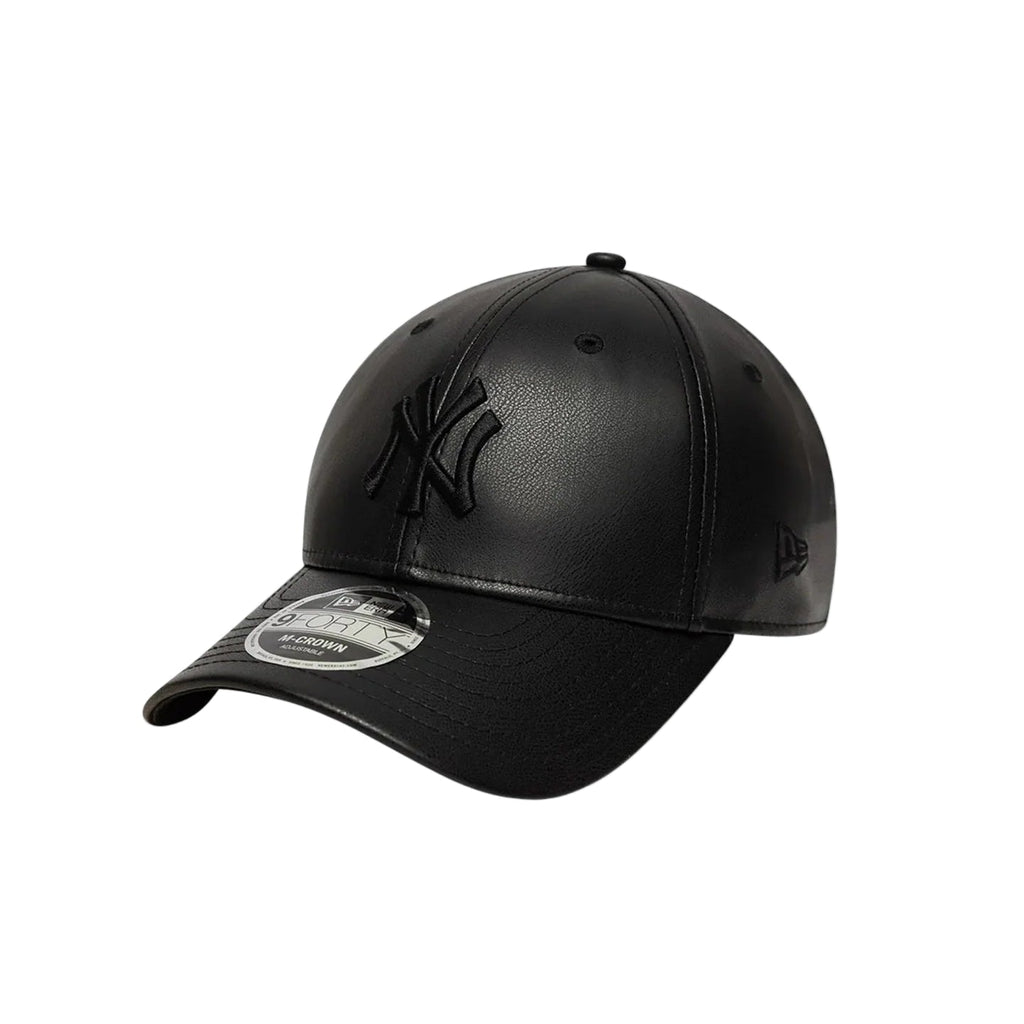 9FORTY M-CROWN NEW YORK YANKEES IN ECO PELLE Nero