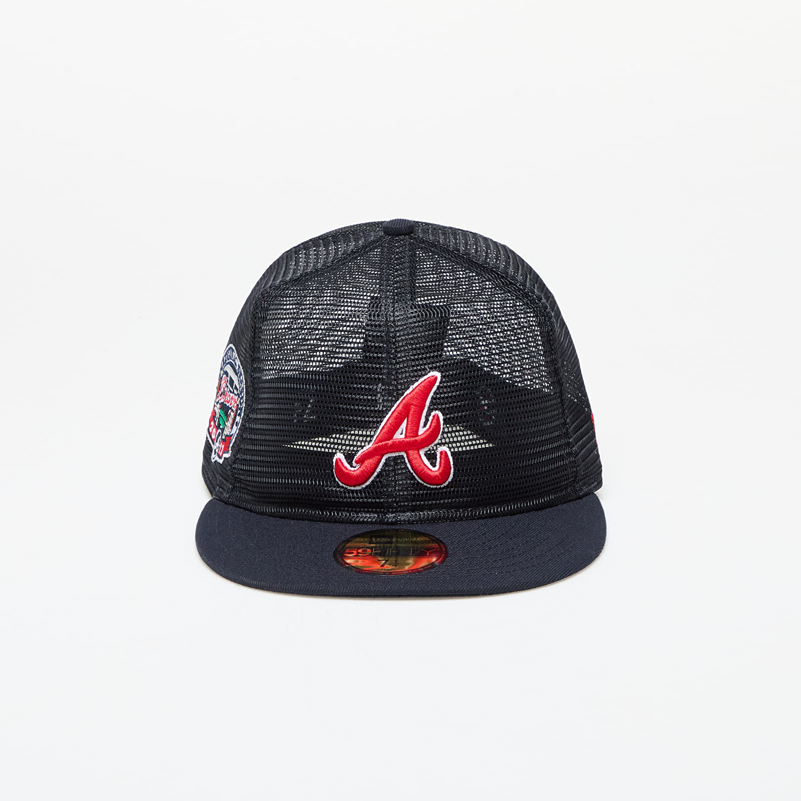 New Era Atlanta Braves MLB Mesh Patch 59FIFTY Fitted Cap