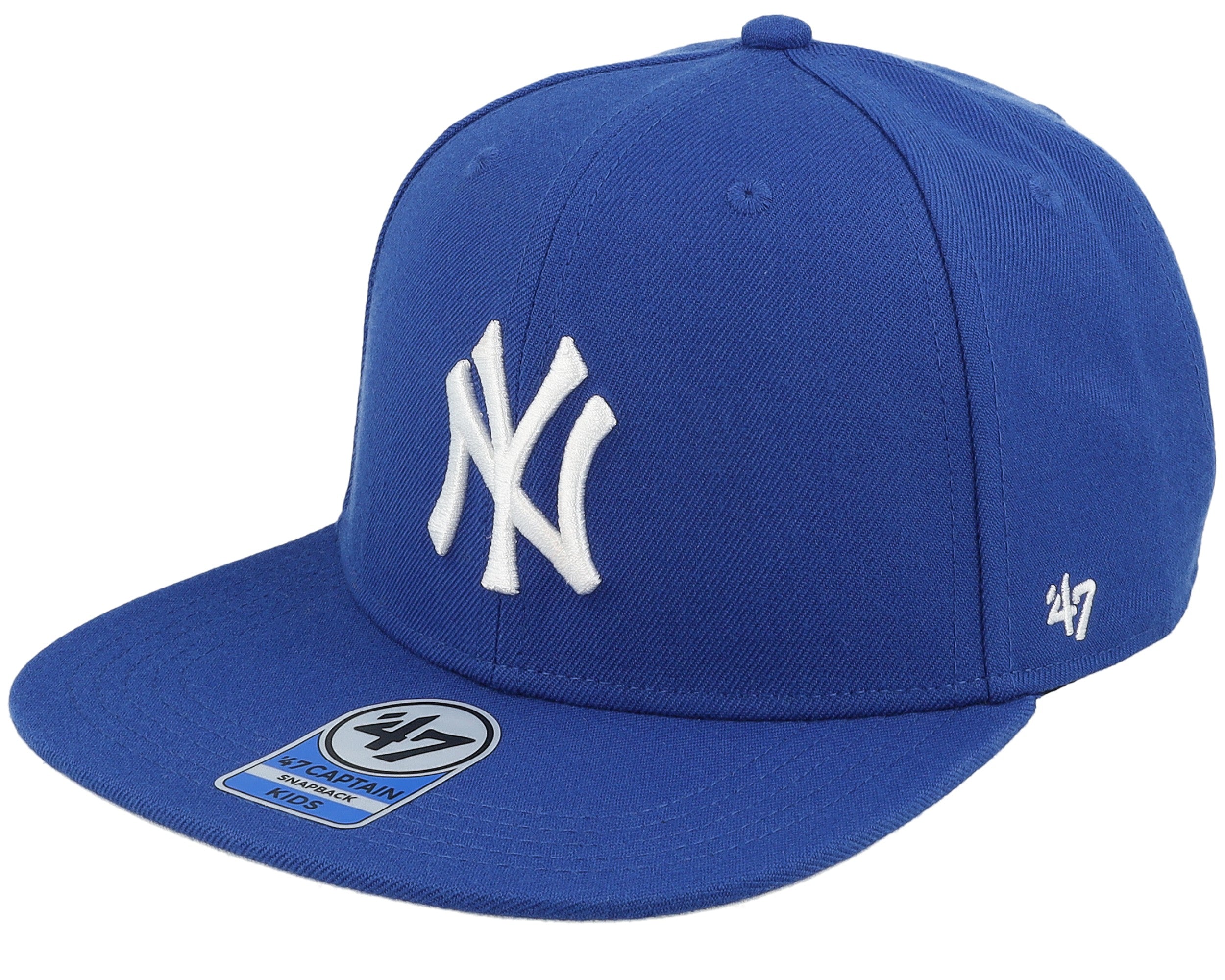 KIDS New york yankees captain 47 brand visiera piatta