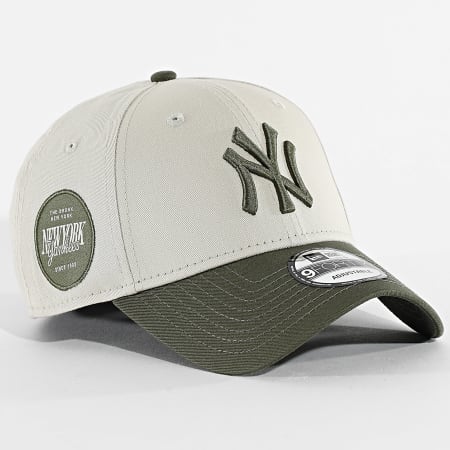 9FORTY New York Yankees MLB Sidepatch Beige Chiaro