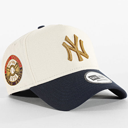 9FORTY E-Frame New York Yankees MLB World Series Patch Crema