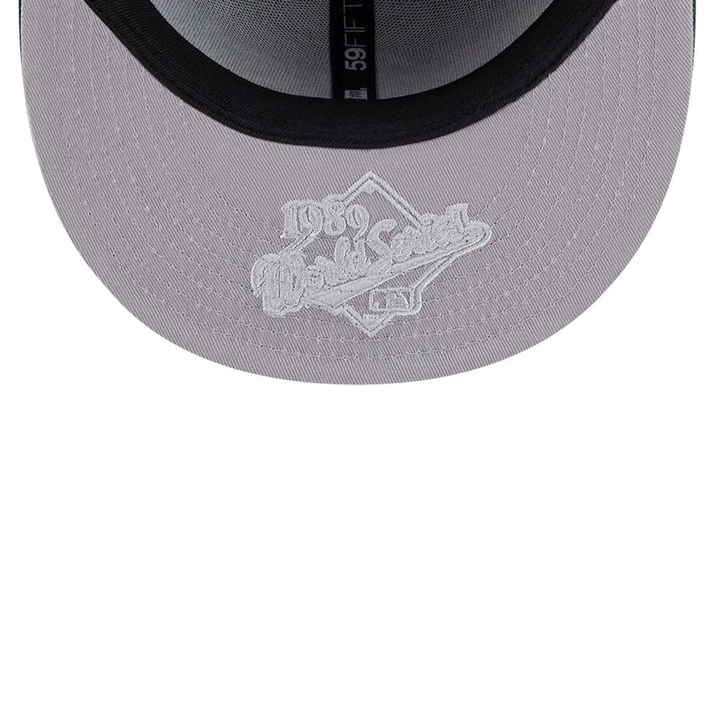 59FIFTY Fitted Athletics MLB Hidden Hit Verde Scuro
