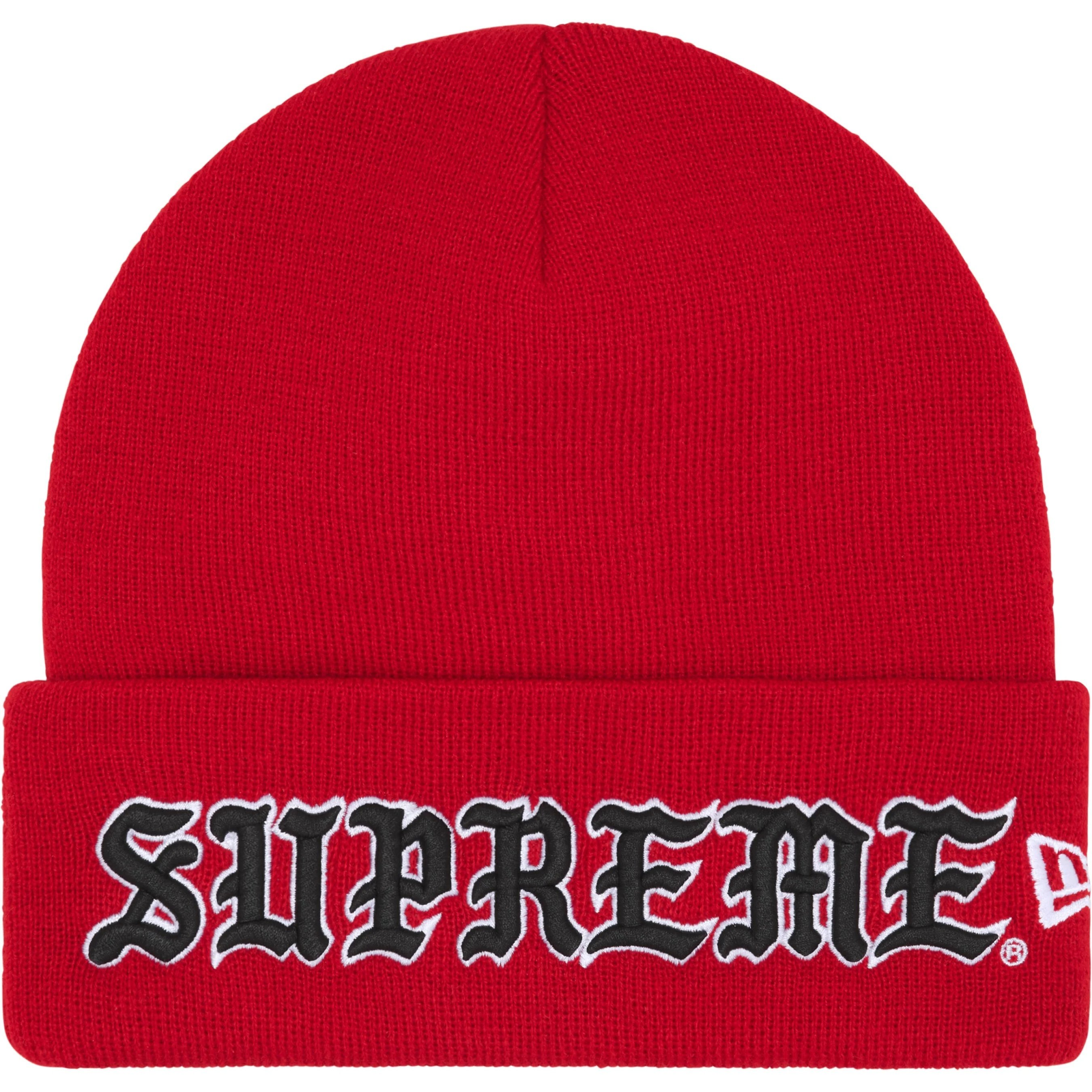 Supreme New Era Old English Beanie